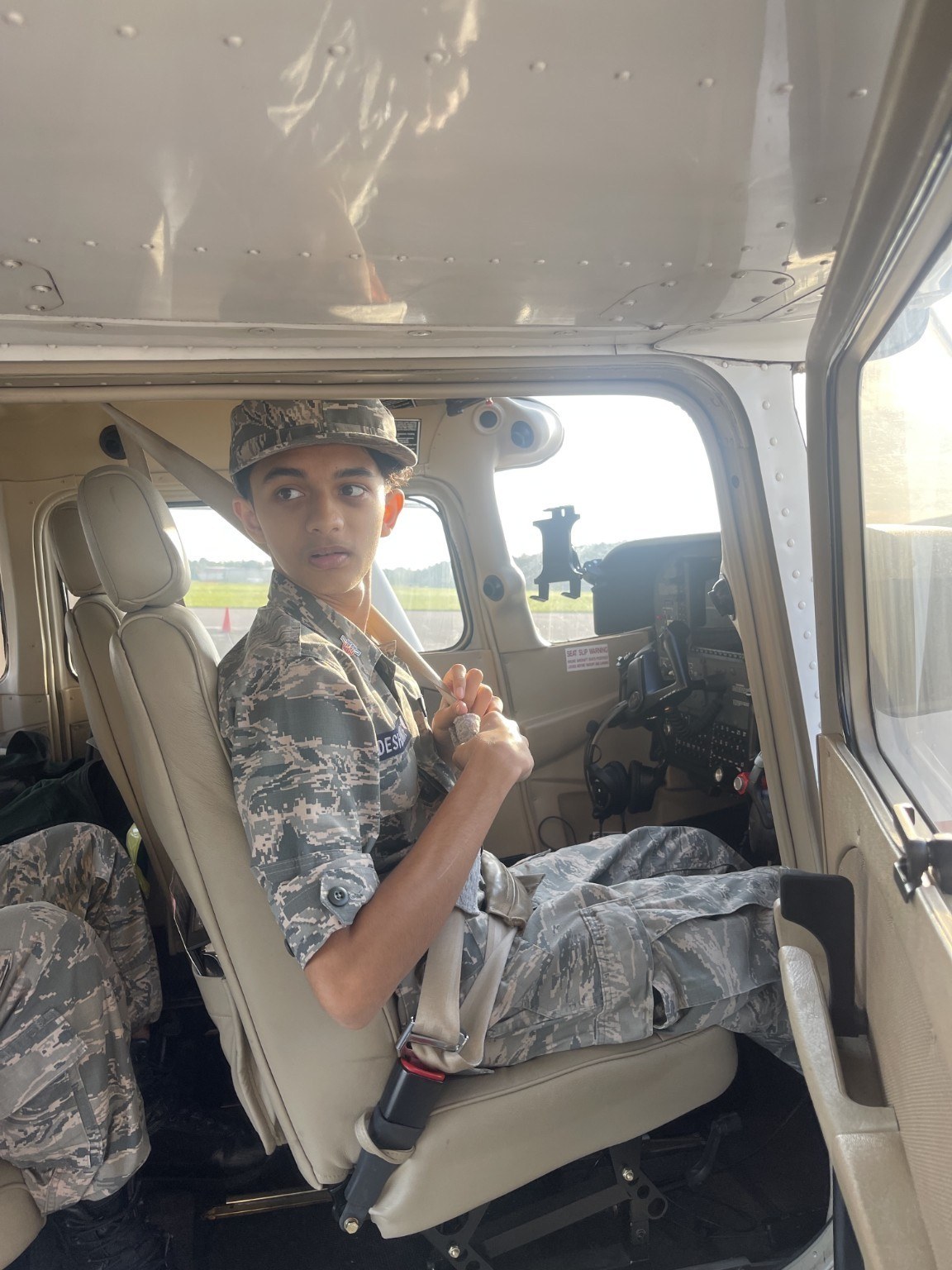 Civil Air Patrol cockpit experience